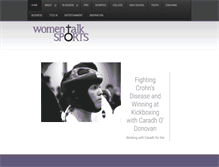 Tablet Screenshot of local.womentalksports.com